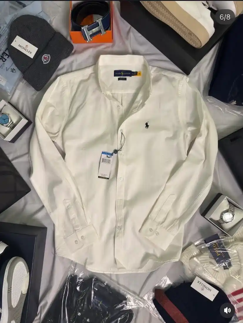Рубашка POLO, мужская рубашка, POLO, рубашка, POLO RALPH LAUREN