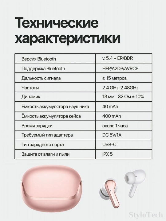 Simsiz quloqchinlar mikrofon bilan, naushnik sensorli shovqinni bekor qiluvchi, Bluetooth