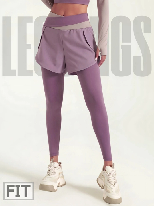 Ayollar shortili legginslari, FIT brendi, sport losinlari, fitnes uchun