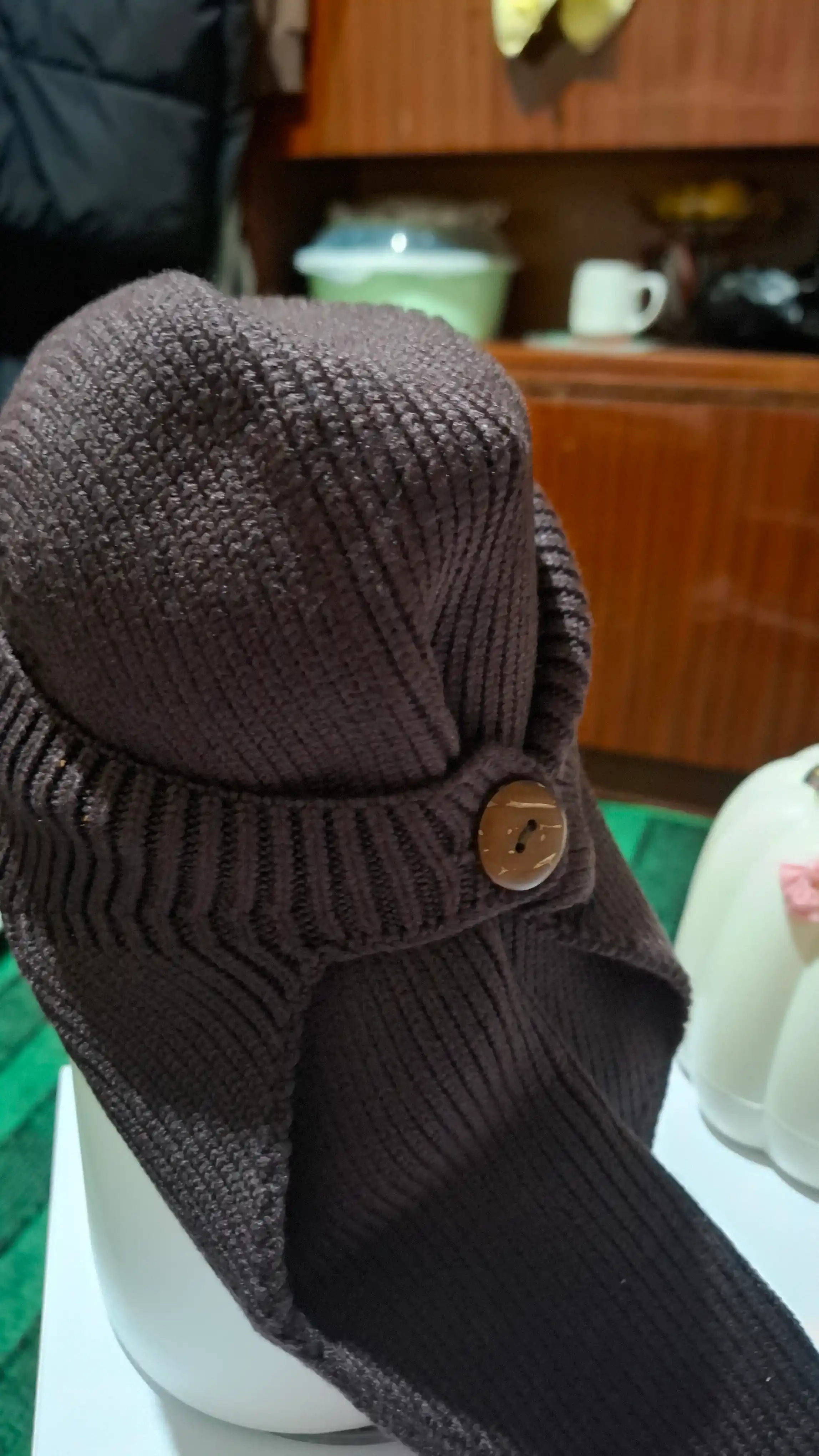 Kosinka, qishki bandana, yumshoq issiq qalpoq, qalin beret, sharf, ayollar va qizlar uchun