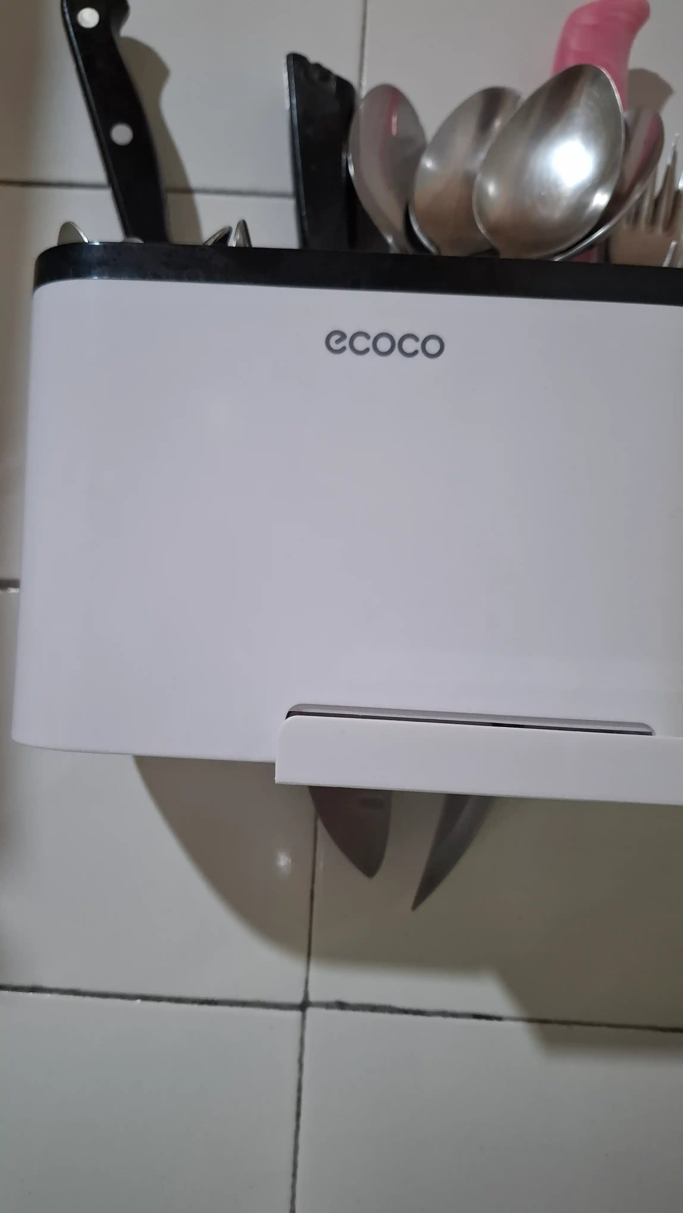 Держатель для столовых приборов ECOCO, ножей, кухонный органайзер, настенный, подставка