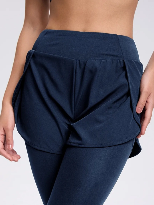 Ayollar shortili legginslari, FIT brendi, sport losinlari, fitnes uchun