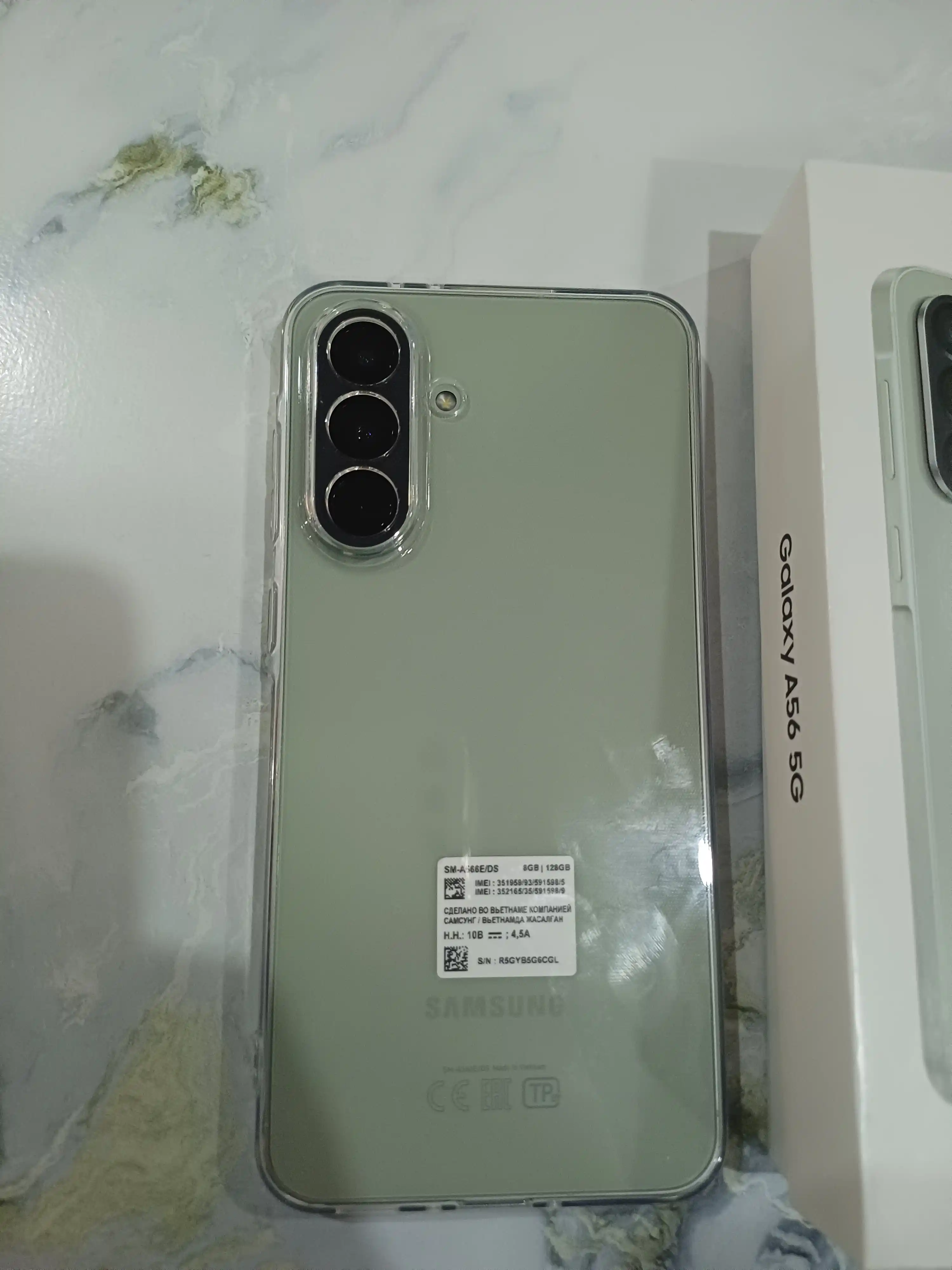 Смартфон Samsung Galaxy A56 5G, 1 год гарантии, 50МП, Super AMOLED, 120Гц