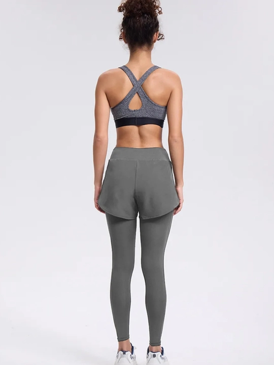 Ayollar shortili legginslari, FIT brendi, sport losinlari, fitnes uchun