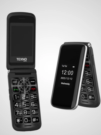 Кнопочный телефон TEXNO MAX R88, без камеры - 