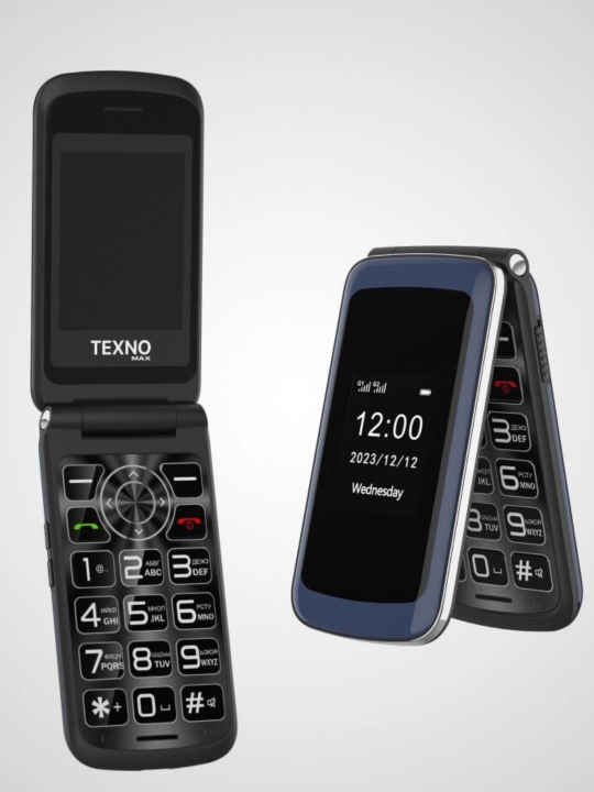Кнопочный телефон TEXNO MAX R88, без камеры - 