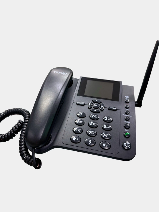 Телефон Texno Max 4G HOME GSM WiFi, продукт с годовой гарантией на обслуживание