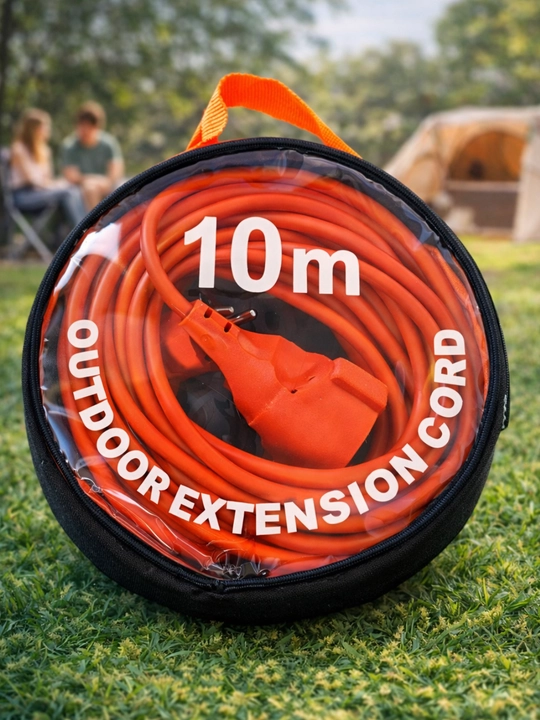10 m Outdoor Extension Cord – tashqi foydalanish uchun uzatma kabel