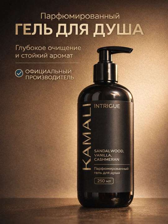Ароматный крем для тела и рук "Камали", 4 ароматов, уход и увлажнение