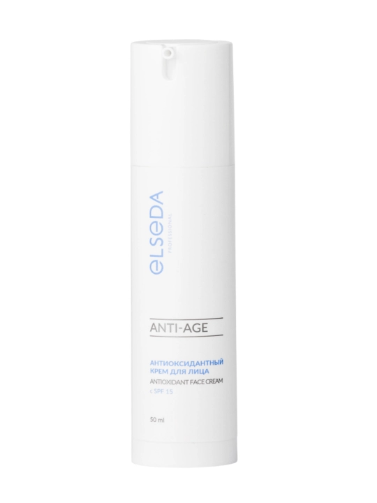 Антиоксидантный крем для лица с SPF15, ANTI AGE, 50 мл - 