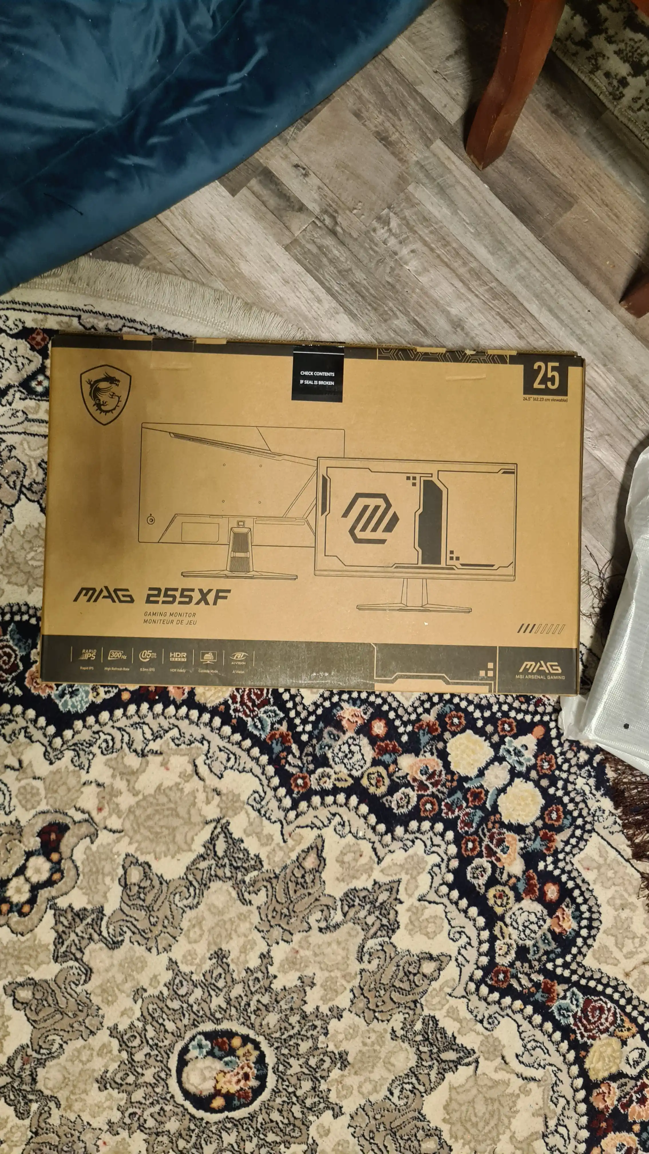 Игровой монитор MSI — 27″, 25″, IPS, 0,5 мс, 240 Гц, 300 Гц, FHD, Type-C, черный