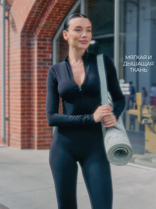 Ayollar sport kombinezoni, yoga va fitnes uchun, skims