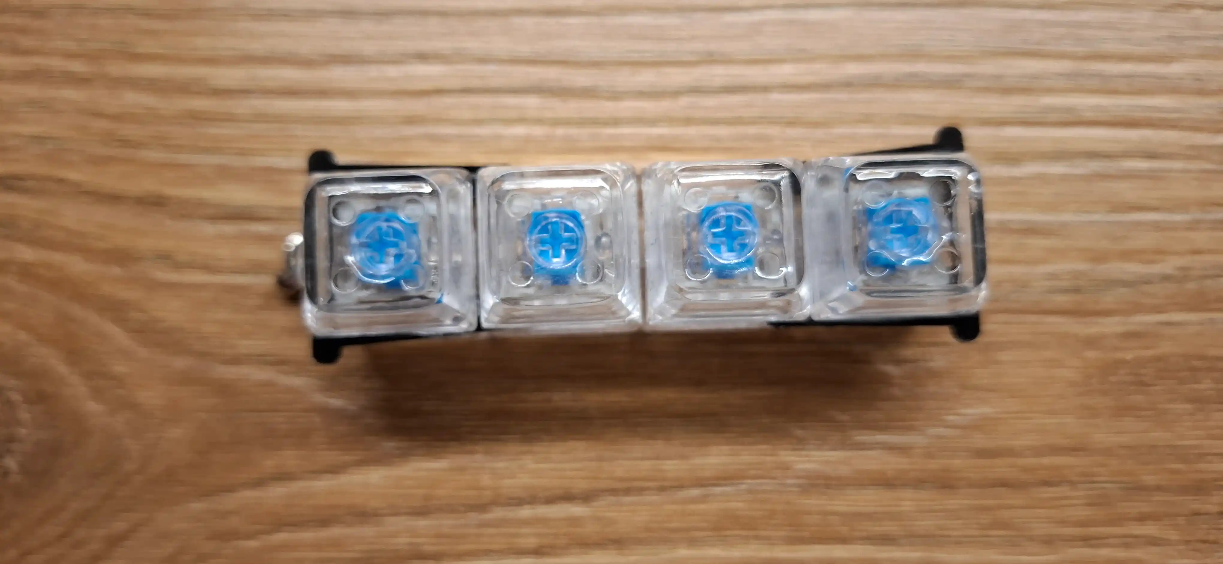 Антистресс-кликер с LED подсветкой, брелок антистресс, брелок клавиатура