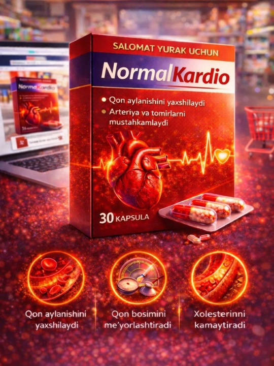 Normal Kardio – Yurakni himoya qiling, hayotingizni yaxshilang - 