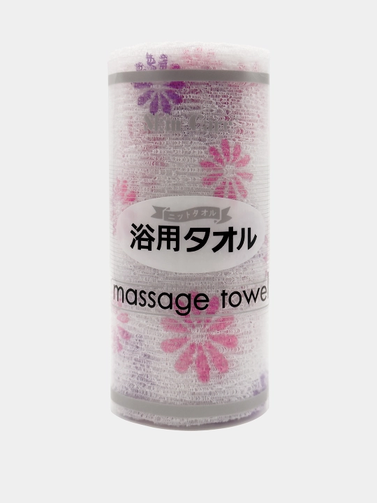 Koreyacha massaj mochalkasi, tana uchun piling sochiq Skin Care Deluxe Massage Towel