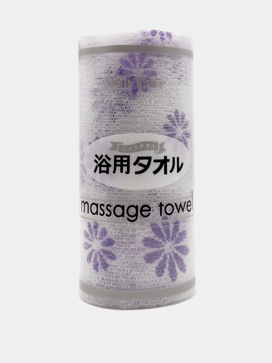 Koreyacha massaj mochalkasi, tana uchun piling sochiq Skin Care Deluxe Massage Towel