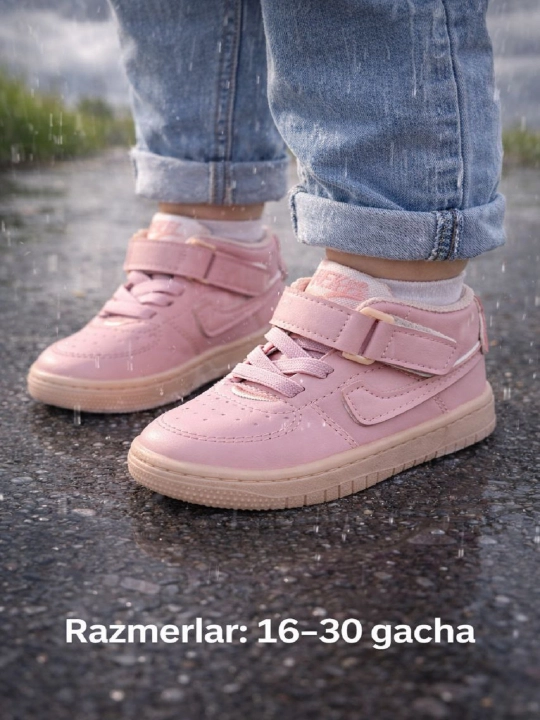 Bolalar krossovkas,o‘g‘il va qiz bolalar uchun bahor-yoz poyabzali,poyabzal o‘lchami 16-30 - 