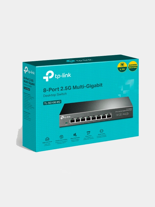 TP-Link TL-SG105S-M2 TL-SG108S-M2 — 2.5G Multi-Gigabit неуправляемые сетевые коммутаторы