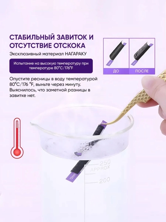 NAGARAKU Classic Individual ресницы, 16 линий, 0.07 C/D  7–15 мм