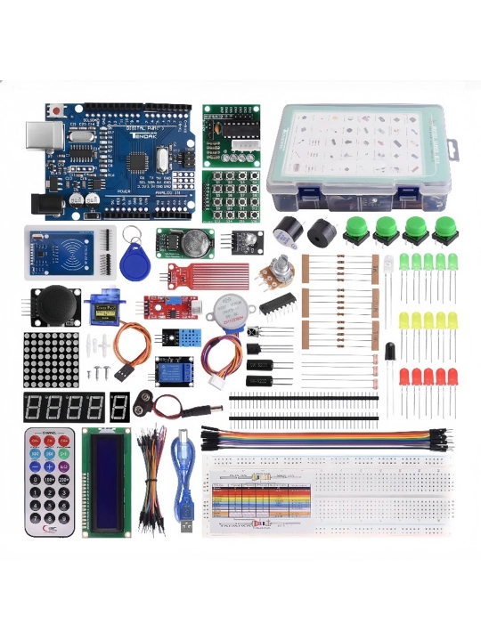 Starter Kit Arduino UNO DIP R3, boshlang`ich RFID to`plami