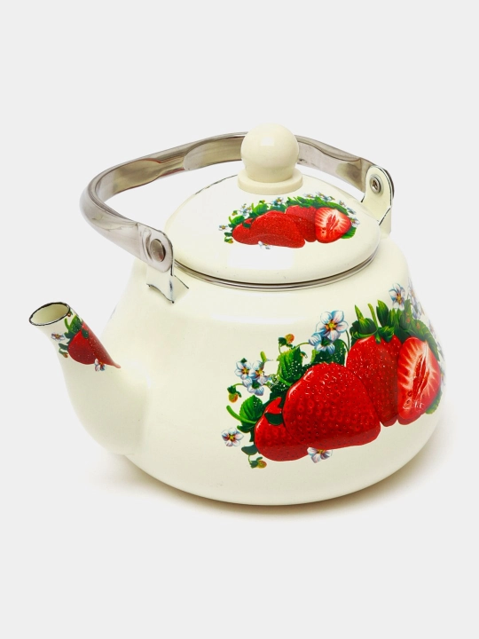 Эмалированные чайники, с дизайном 1,2 л, 1,5 л, 1,7 л, 2,5 л
