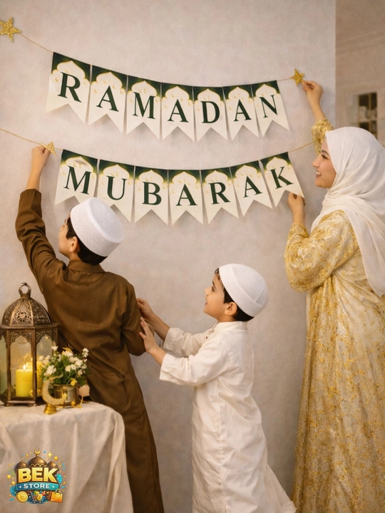 Ramazon Muborak, Ramazon Kareem, Hayit muborak bayram bezaklari