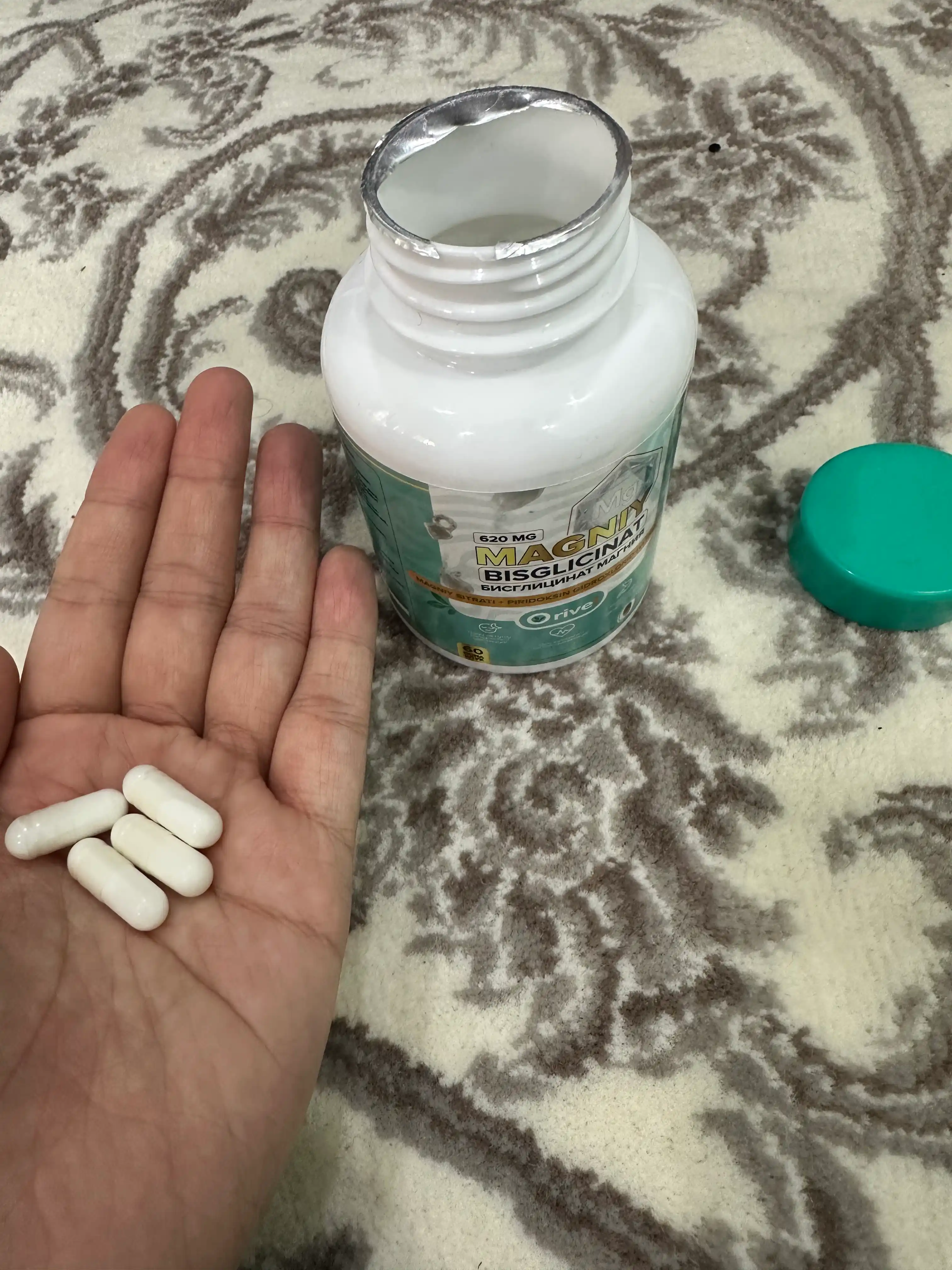 Magniy Bisglitsinat 620mg- asab tizimi, yurak va mushaklarni qo‘llab-quvvatlash