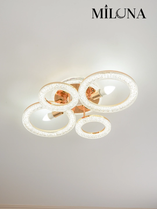 Люстра потолочная LED, музыкальная,с пультом, 3 режима освещения, для спальни, зала, кухни