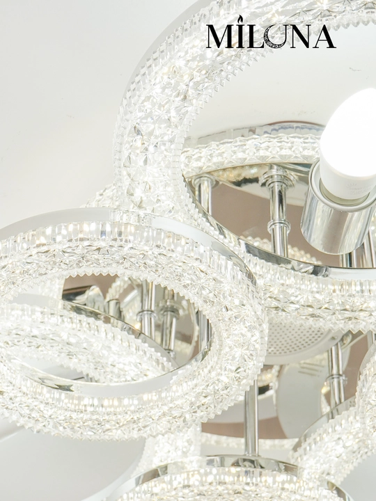 Люстра потолочная LED, музыкальная,с пультом, 3 режима освещения, для спальни, зала, кухни