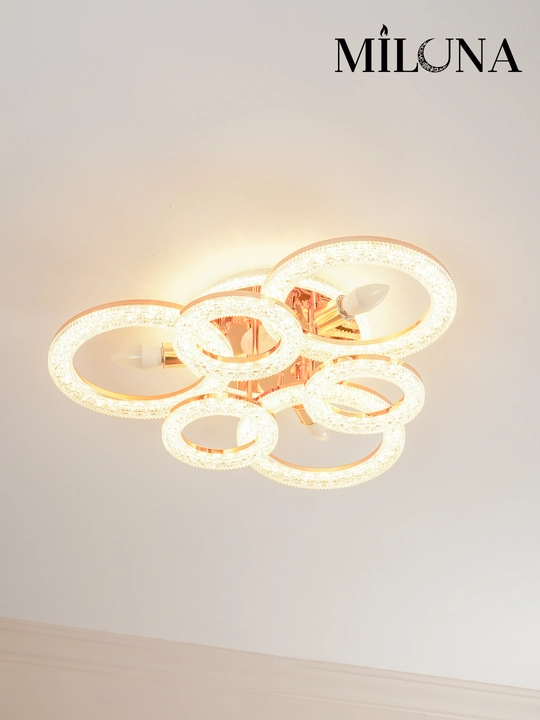 Люстра потолочная LED, музыкальная,с пультом, 3 режима освещения, для спальни, зала, кухни