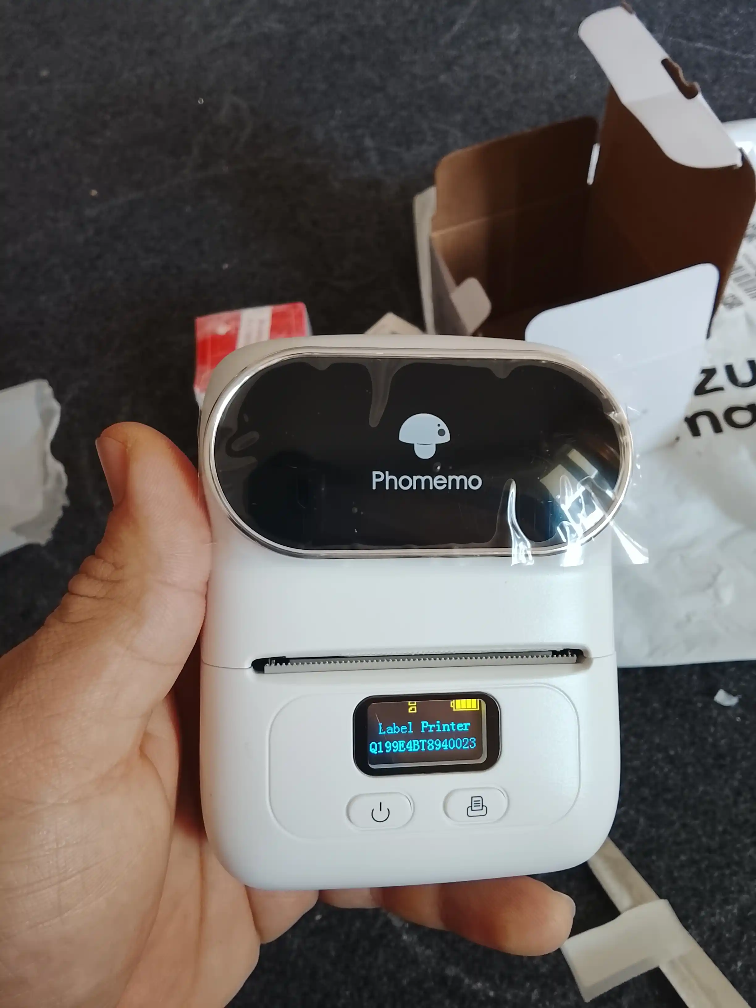 Phomemo M110 yorliq printeri, portativ