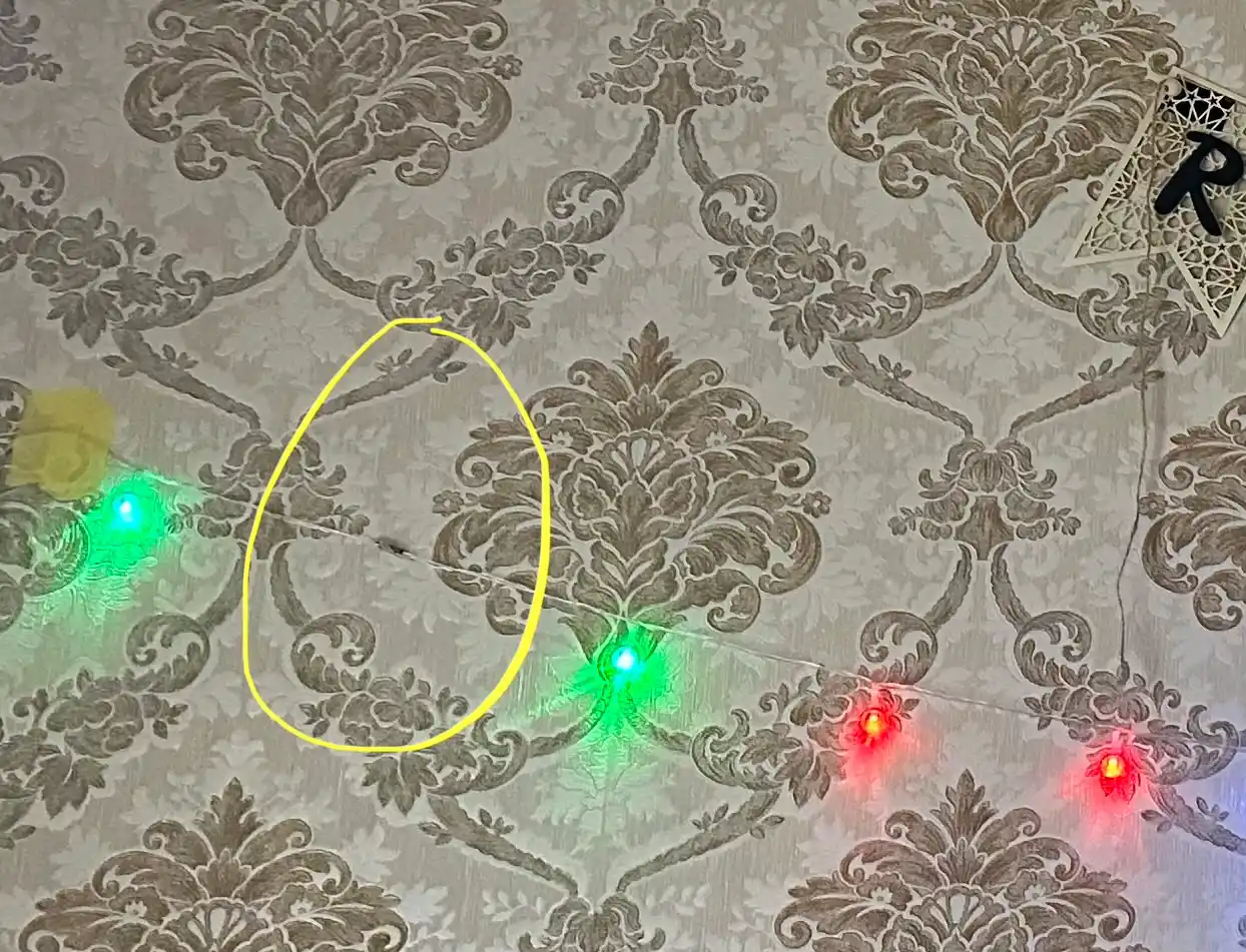 Ramazon, EID, RAMADAN MUBORAK uchun LED chambar, Ramazon bezagi