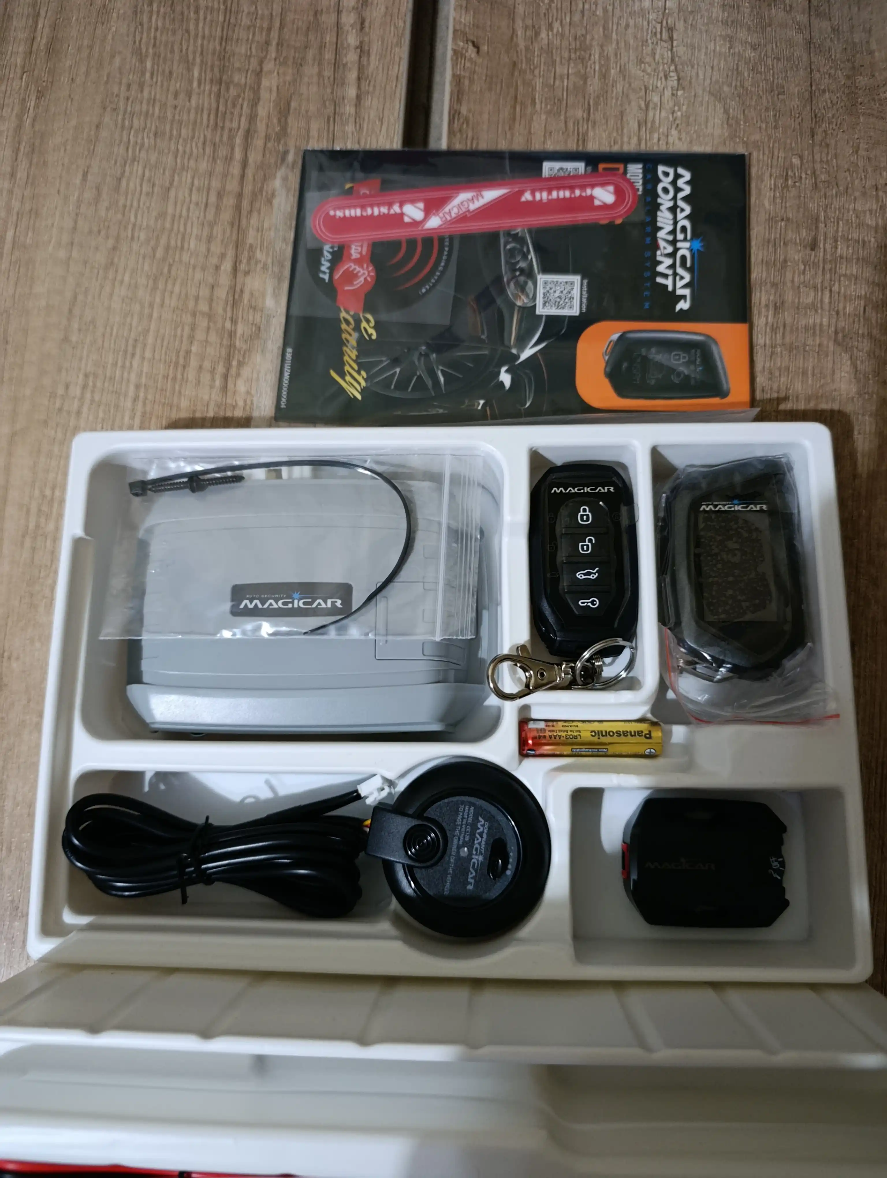Сигнализация доминант Magicar D907S, с дистанционным управлением