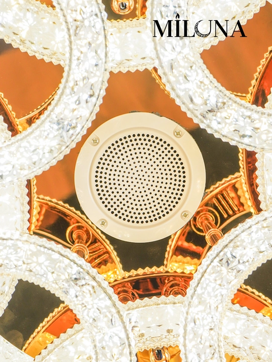Люстра потолочная LED, музыкальная,с пультом, 3 режима освещения, для спальни, зала, кухни