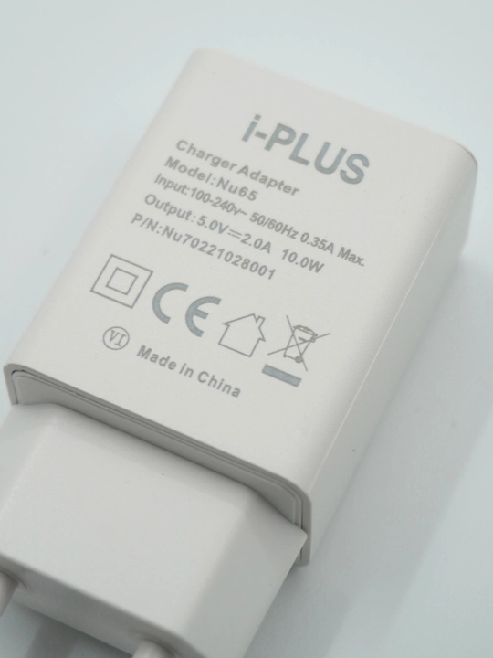 Cетевой зарядный адаптер, USB-A, 10W