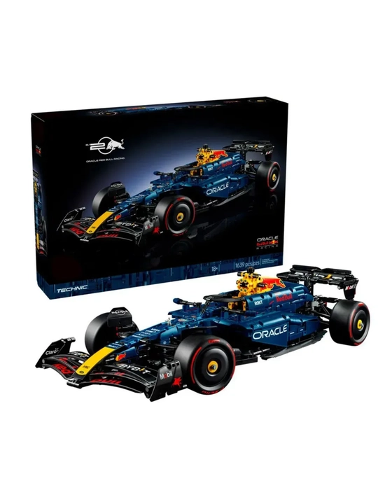 Formula 1 poyga mashinasi konstruktori, katta model 1:8 Technic, LEGO bilan mos keladi