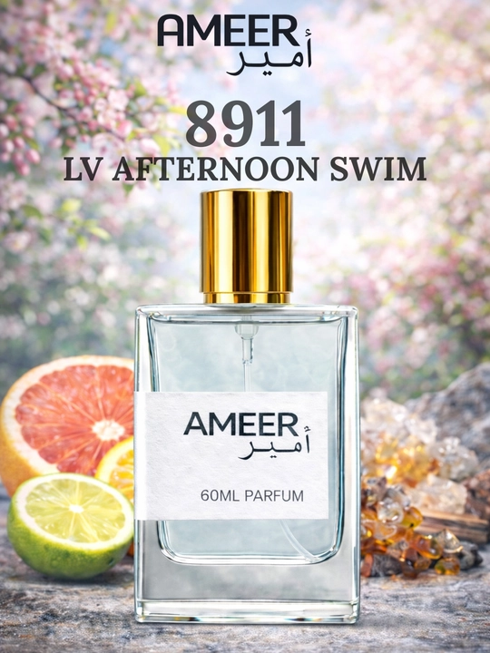 Ameer 8911 LV AFTERNOON SWIM Свежий цитрусовый унисекс-аромат с ярким летним настроением - 