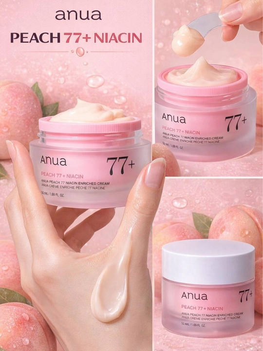Anua Peach 77 Niacin Enriched Cream, 50 ml