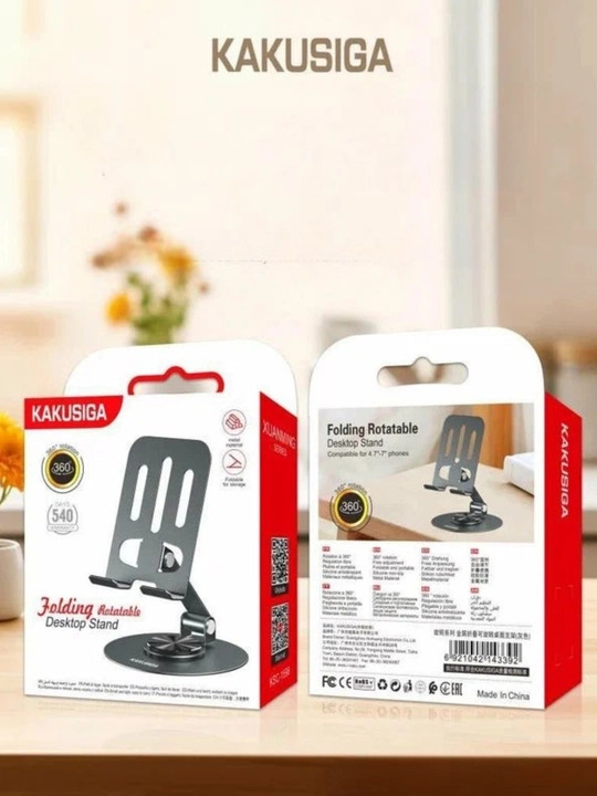 KAKUSIGA KSC-1598 + Jmary MK-59 etall, 360° burilish imkoniyatiga ega, yig‘iladigan ° - 