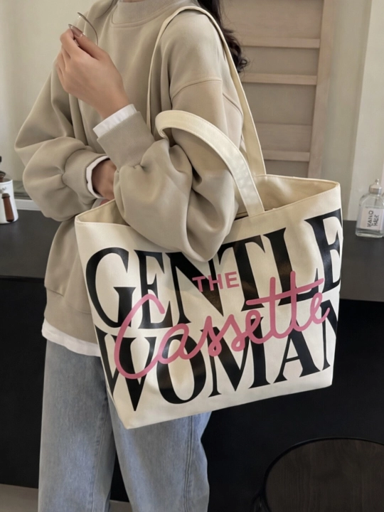Ayollar uchun sig‘imli shopper, o‘qish uchun shopper, sumka-shopper, pushti shopper