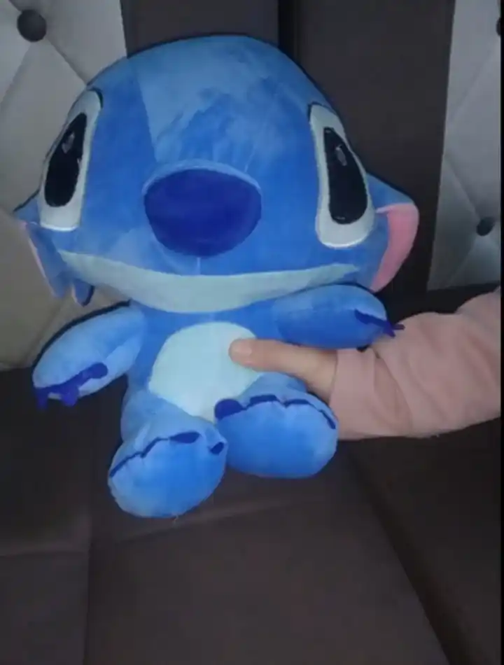 Yumshoq bolalar o‘yinchog‘i, Lilo va Stich, sovg‘a uchun, ko‘k va pushti