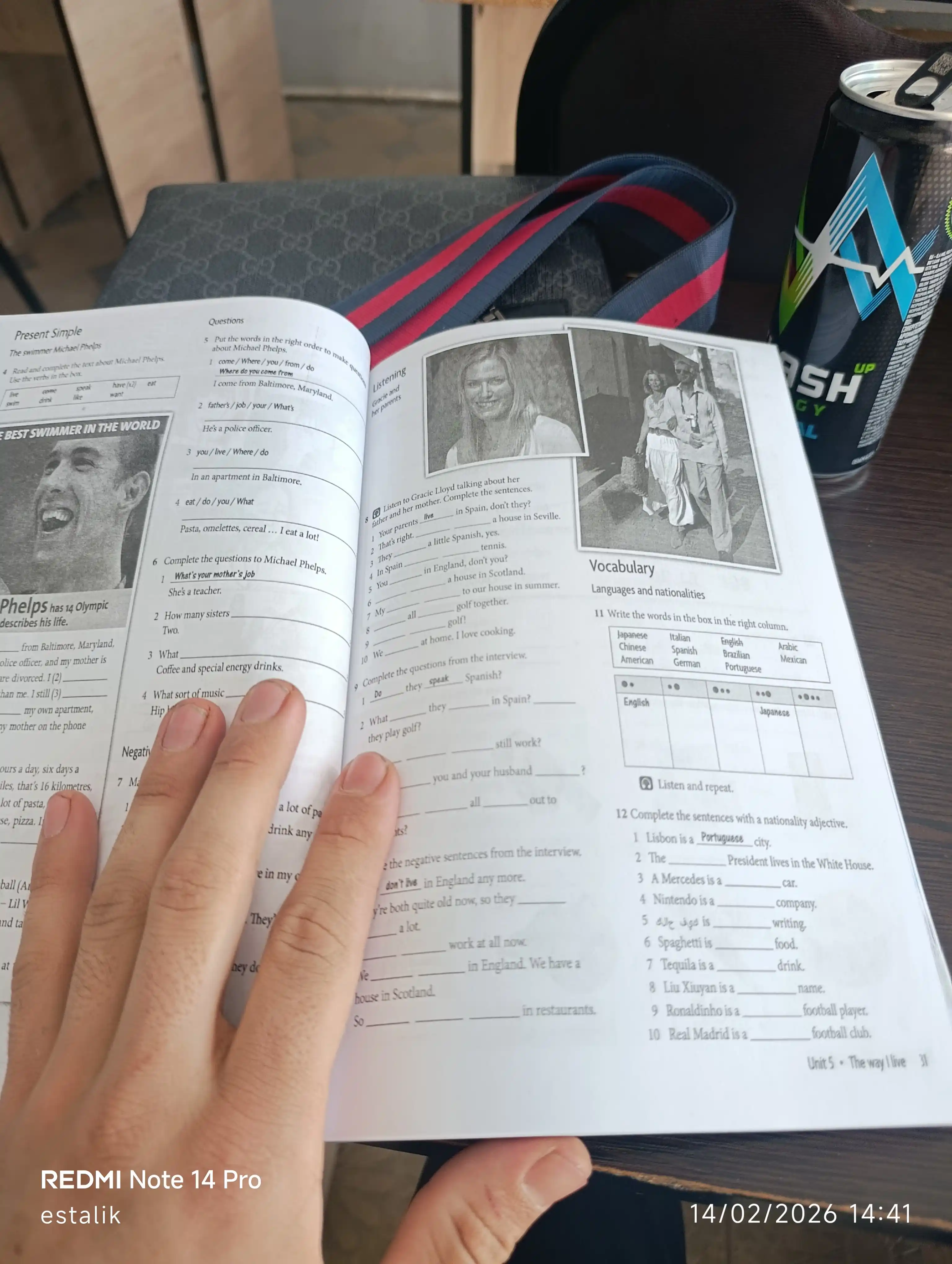 Headway, Student's,Workbook with key, Fourth edition, изучению английского языка, учебник