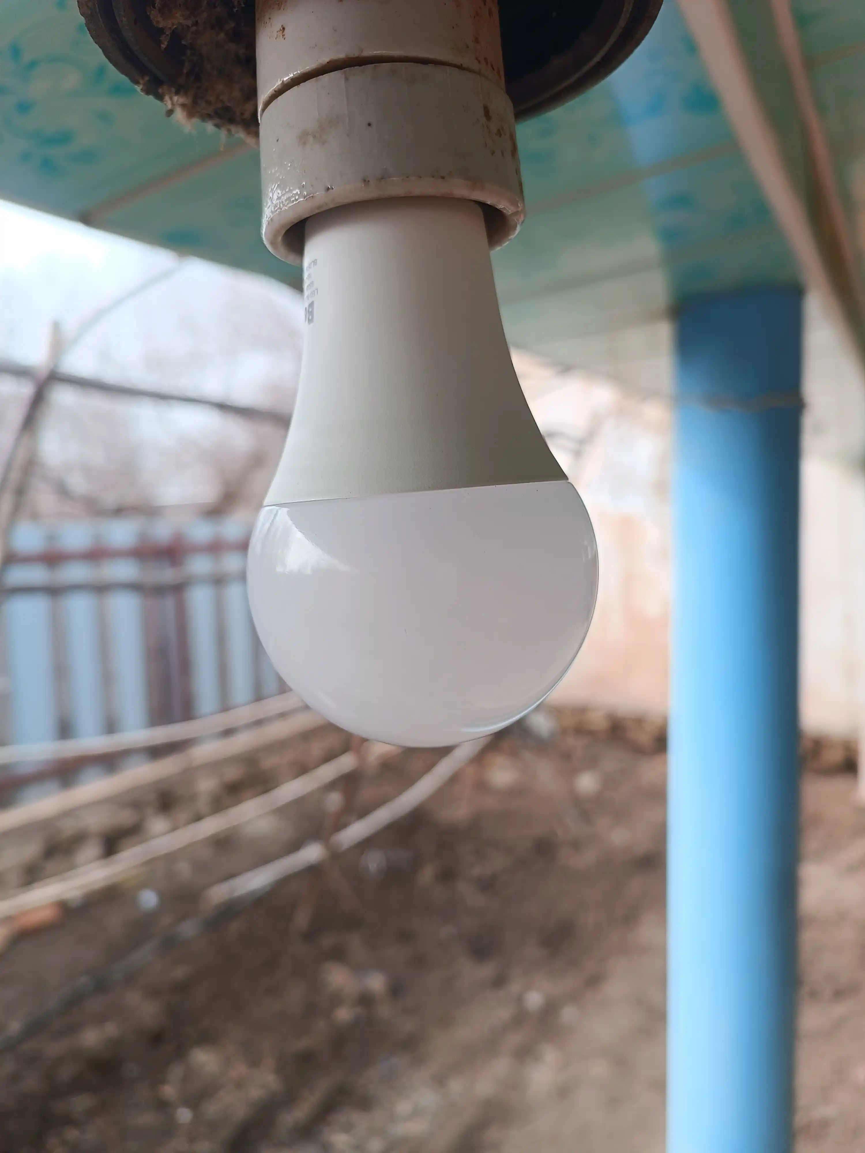 LED lampa, 15Vt, 6500K- sovuq rang, E27, Beshr, energiya tejamkor, diodli lampa, lampochka