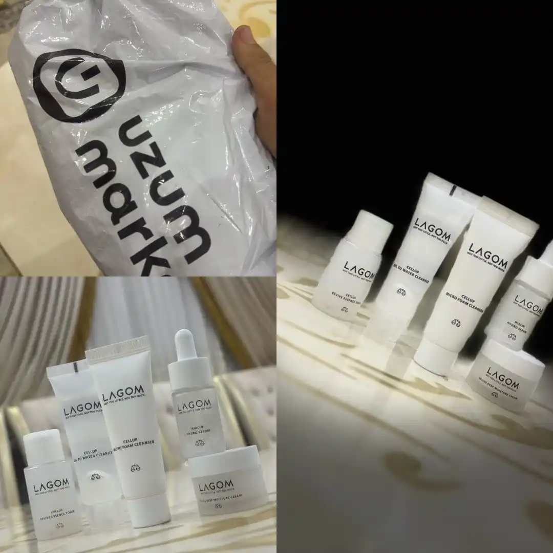 LAGOM TRAVEL KIT набор средств с косметичкой