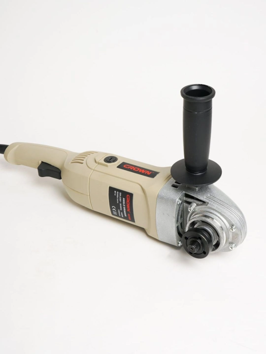 Crown 180 mm bolgarka, professional burchakli silliqlagich 1600W