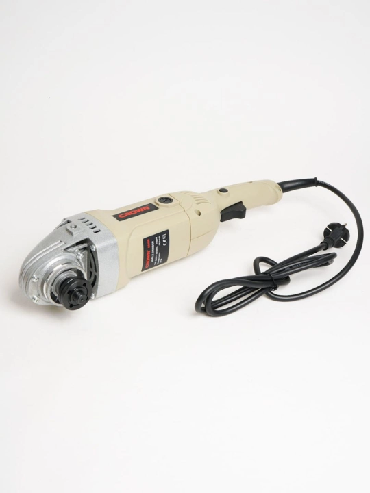 Crown 180 mm bolgarka, professional burchakli silliqlagich 1600W