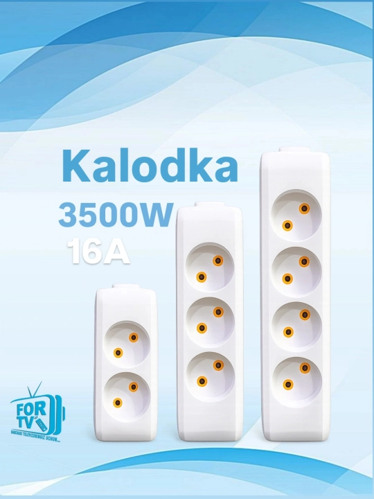 Udelenitel uchun kolodkalar. 2-3-4 talik rozetka uzaytirgich bloki - 
