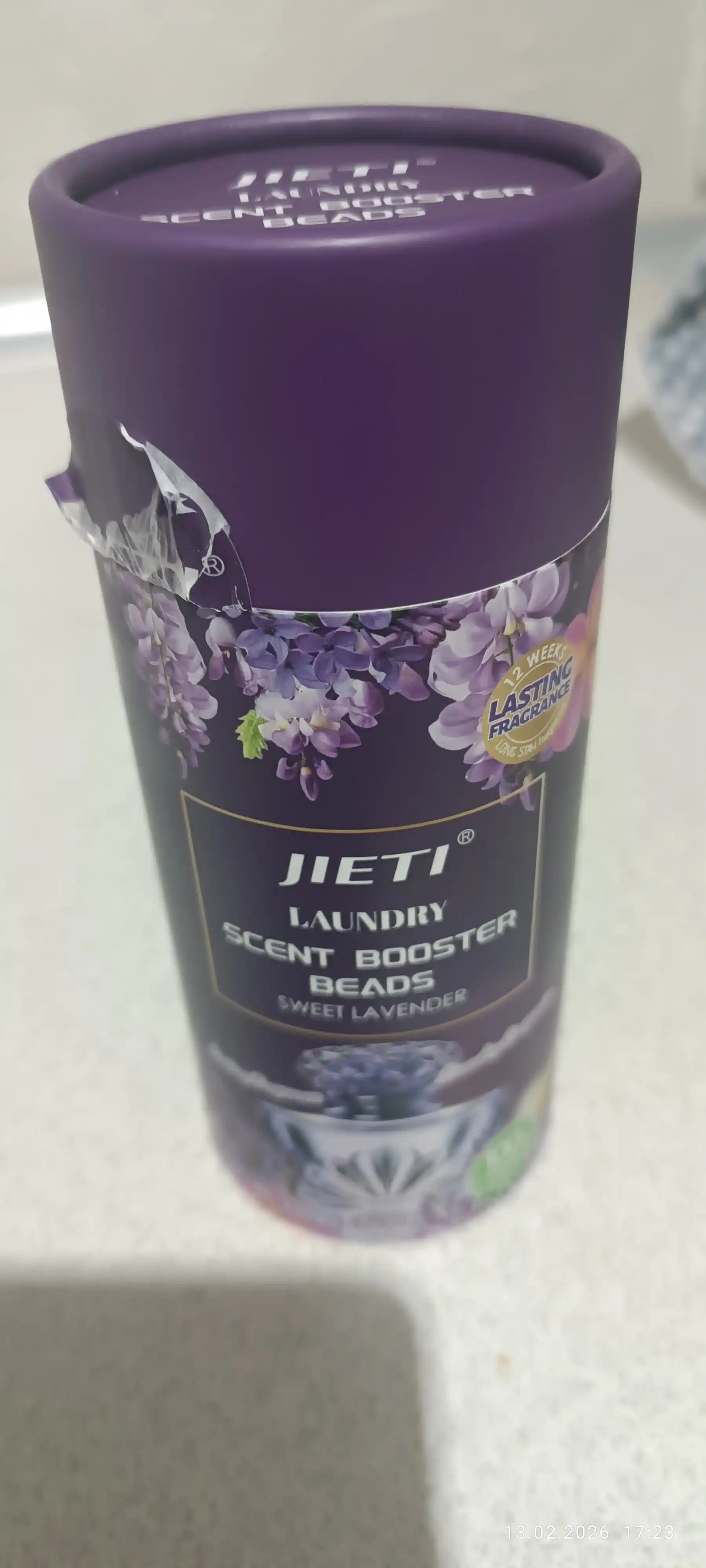 Kir yuvish aromatik granulalari Jieti, kiyimlarni yuvish uchun, 220 g