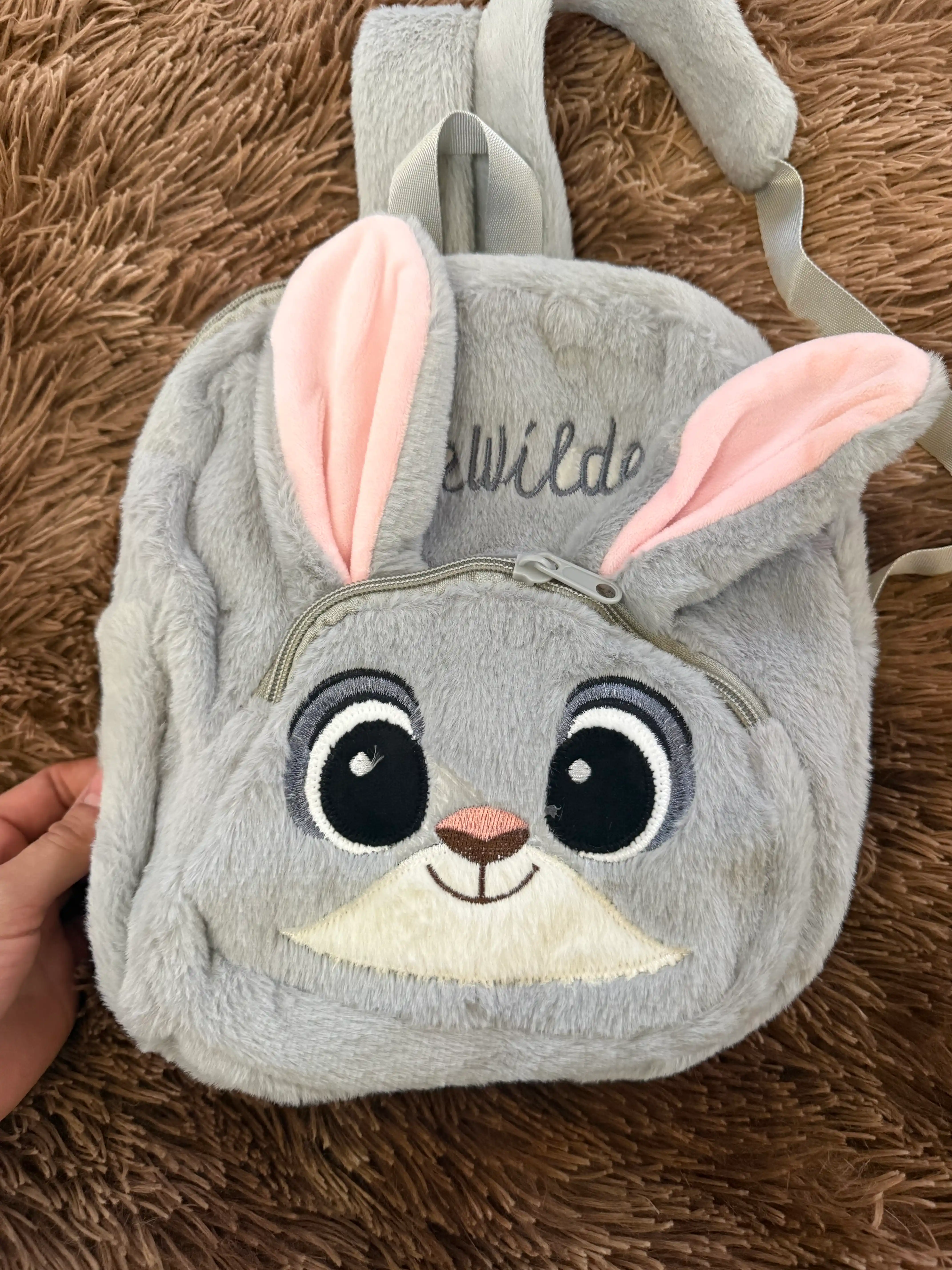 Plyush sumka va ryukzak, zootopia, zveropolis, sumka, bolalar uchun ryukzak