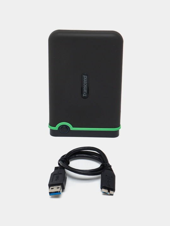 Transcend 1TB tashqi qattiq disk, kauchuk, 2.5", USB 3.0